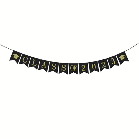 Abschlussfeier Banner Papier Girlande Herzlichen Glückwunsch Bunting Für Abschlusszeremonie Party Dekoration