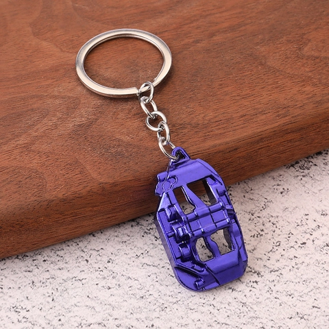 Llavero Creativo de Metal con Pinza de Freno de Coche para Hombre Accesorios de Tuning Simulación de Pieza Mecánica Regalo