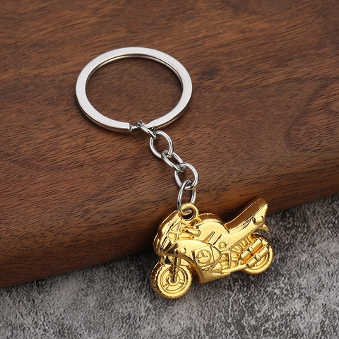 3D Miniatur Motorrad Schlüsselanhänger Zinklegierung Vintage Retro Metall Auto Schlüsselring Anhänger Für Herren Geschenk