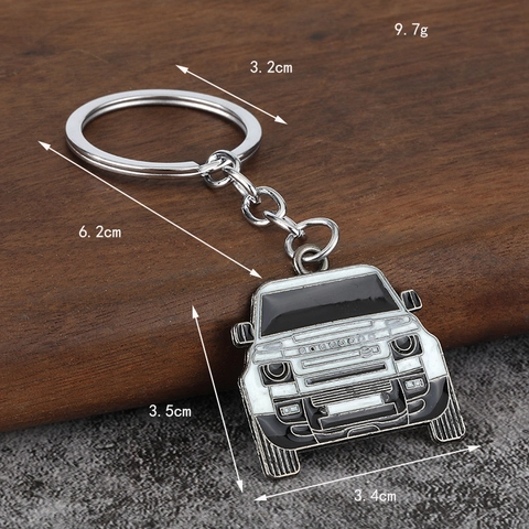 Zinklegierung Auto Schlüsselanhänger Kreative Off-Road Fahrzeug Form Emaille Metall Schlüsselring Für Auto Liebhaber Geschenk