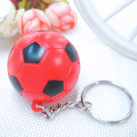 Mini Portachiavi Palla Sportiva Simulazione Calcio Baseball Golf Tennis Birillo ABS Metallo Anello Chiave Ciondolo Borsa Regalo