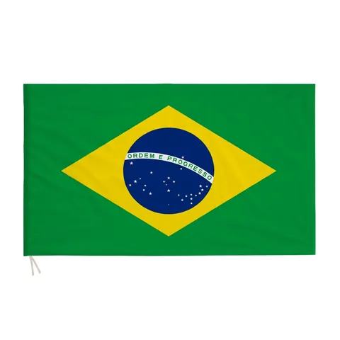 Bandiera Nazionale Brasile Banner Poliestere Bandiere A Mano Bandierine Sciarpa Tifoso Auto Mondiale Evento Sportivo Arredamento