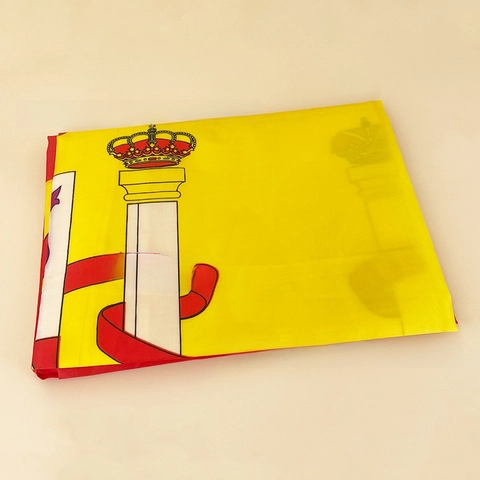 Bandera Spagna Banner Nazionale Spagnolo Poliestere Durevole Colori Vivaci Occhielli Coppa Del Mondo Festival Arredo Esterno