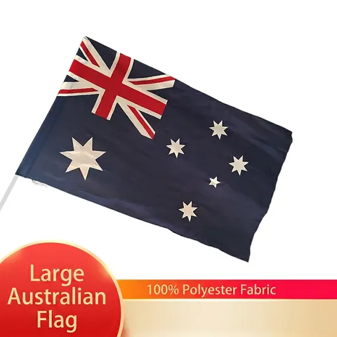 Australia Flag Australian National Flag Durable Polyester Vivid Color Fade Resistant For Outdoor Indoor Celebration
