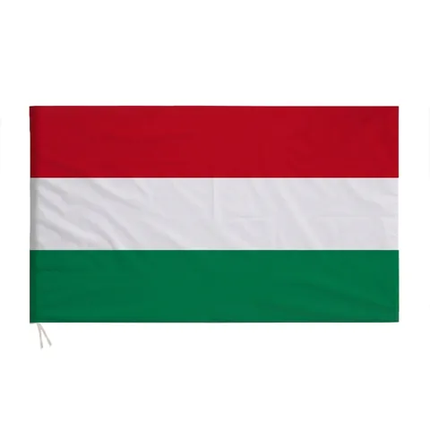 Hungary National Flag Large Polyester Banner For Euro Cup Sports Events Fans Outdoor Decoration