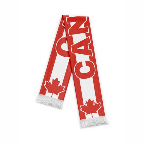 Kanada Fußball Fan Polyester Schultertuch Flagge Schal Kordelzugbeutel Auto Motorhaube Banner Für Fußballspiele Sport Feier