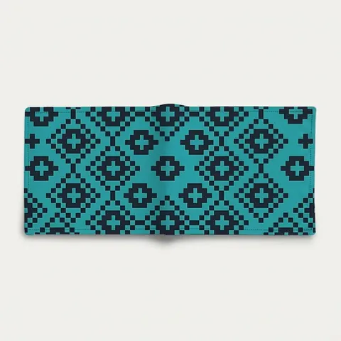 Cartera Bifold Para Hombre Cuero PU Corta Ranuras Para Tarjetas Ventana ID Patrón Calavera Impreso Moda Informal