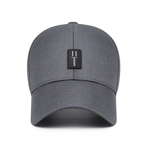 Casual Baseball Cap Polyester Twill Verstellbare Metallschnalle Buchstaben Stickerei Outdoor Sonnenschutz Sporthut