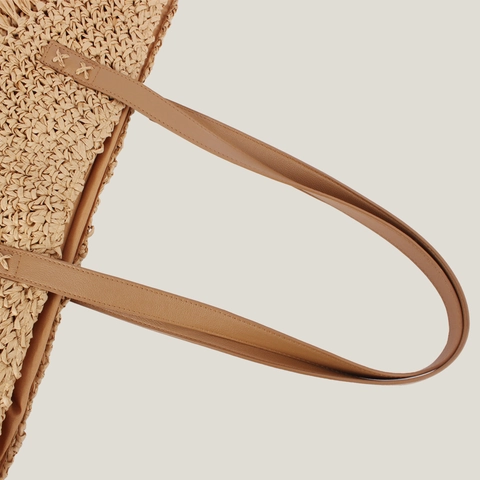 Woven Schultertasche Papier Stroh Strandtasche Mit Fransen Quasten Boho Sommer Urlaub Große Handtasche Muschelform Damen