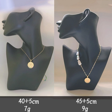 Collar Vintage Con Colgante De Ojo Turco Cobre Bañado En Oro Con Perla Barroca Artificial Circonita De Colores Joyería Boho
