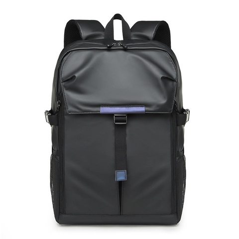 Zaino Business da Uomo Impermeabile in Tessuto Oxford Borsa per Laptop Grande Capacità Striscia Riflettente Leggero per Viaggio Scuola