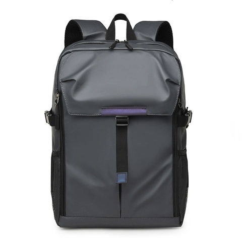 Zaino Business da Uomo Impermeabile in Tessuto Oxford Borsa per Laptop Grande Capacità Striscia Riflettente Leggero per Viaggio Scuola