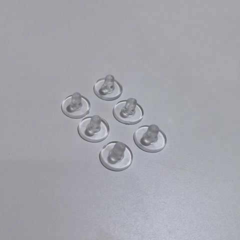 Fermoirs De Boucles D Oreilles Résine Transparente Forme UFO Bouchons De Sécurité Pour Clous