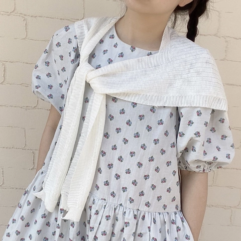 Damen Strickschultertuch Gestreift Leicht Dünn Sonnenschutz Schulterwickel Dekorativer Schal Knotenbinder Polyester
