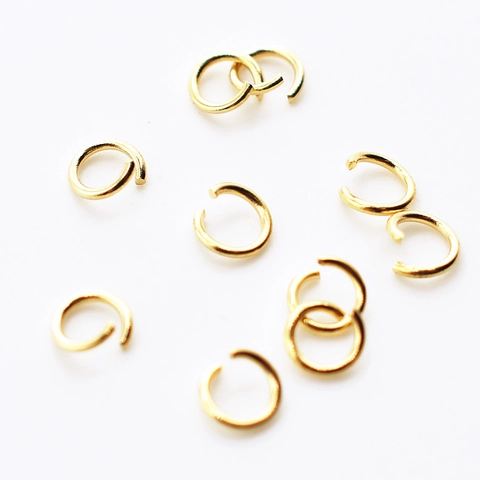 Open Jump Rings 304 Stainless Steel Assorted Colors Round Split Connectors For Necklace Jewelry Making DIY Crafts