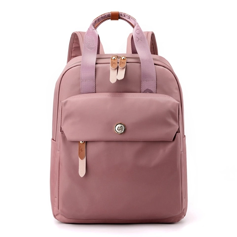 Mochila de Nailon a la Moda para Mujer de Gran Capacidad Resistente al Agua Bolsa de Viaje con Correa de Equipaje Antirrobo