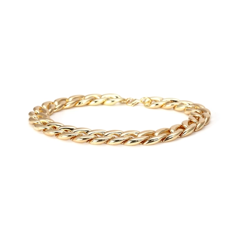 Chunky Cuban Link Choker Necklace For Women Punk Rock Style Electroplated Plastic Metallic Finish With Extension Chain
