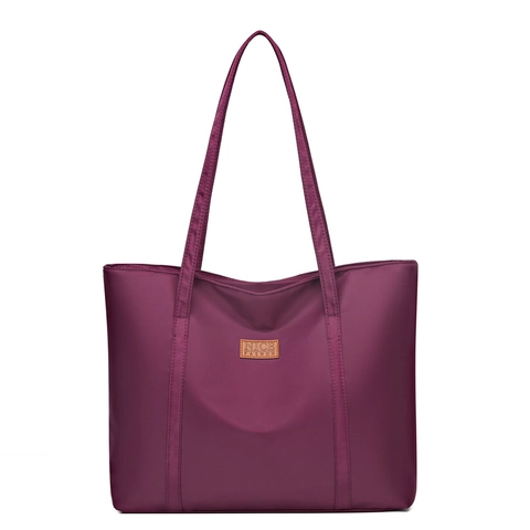 Damen Tote Bag Mit Großer Kapazität Oxford Tuch Wasserdichte Umhängetasche Für Pendler Street Fashion Minimalistisch