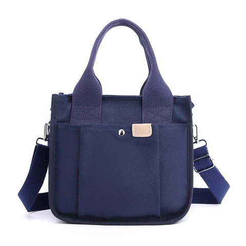 Borsa A Mano In Tela Da Donna Tasche Multiple Grande Capacità Borsa A Tracolla Con Tracolla Regolabile Rimovibile Tote