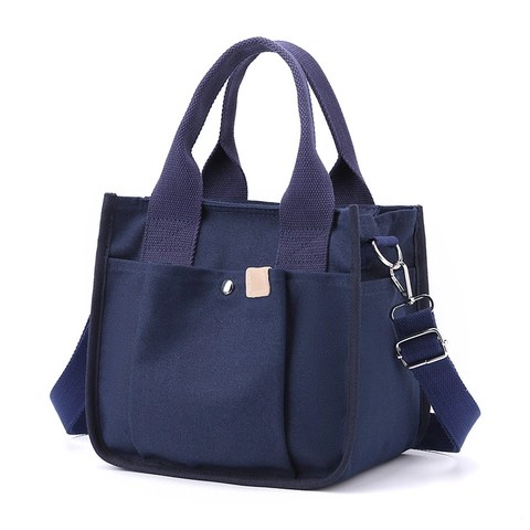 Borsa A Mano In Tela Da Donna Tasche Multiple Grande Capacità Borsa A Tracolla Con Tracolla Regolabile Rimovibile Tote