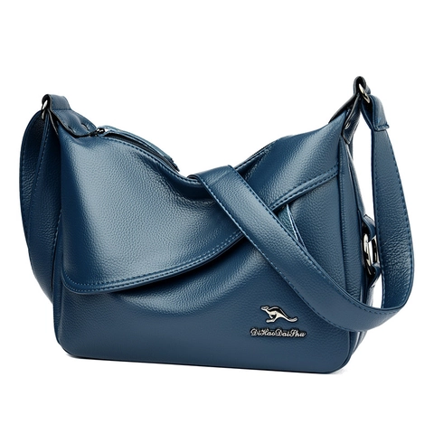 Women Pebbled Synthetic Leather Shoulder Bag Adjustable Strap Large Capacity Elegant Crossbody Bag Simple Messenger Bag