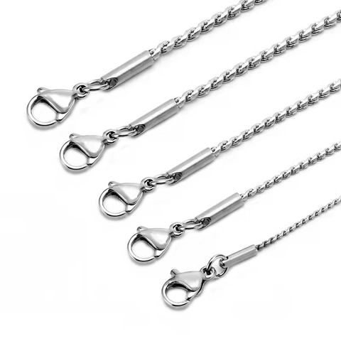 Collier Serpent En Acier Inoxydable Minimaliste Chaîne De Clavicule En Forme De S Avec Fermoir Mousqueton