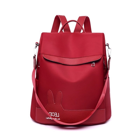 Zaino Alla Moda Da Donna Tessuto Oxford Grande Capacità Impermeabile Borsa Da Viaggio Multiuso Borsa A Mano Spalla Casual