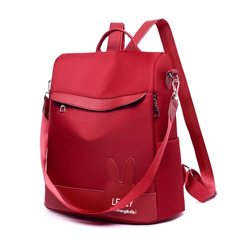 Zaino Alla Moda Da Donna Tessuto Oxford Grande Capacità Impermeabile Borsa Da Viaggio Multiuso Borsa A Mano Spalla Casual