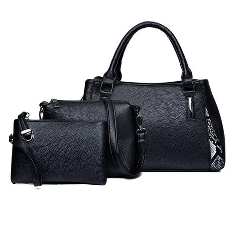 Borsa A Mano Da Donna Borsa A Tracolla E Pochette Pelle PU Con Stampa Serpente Stile Europeo Moda