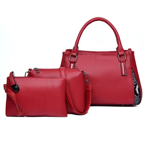 Borsa A Mano Da Donna Borsa A Tracolla E Pochette Pelle PU Con Stampa Serpente Stile Europeo Moda