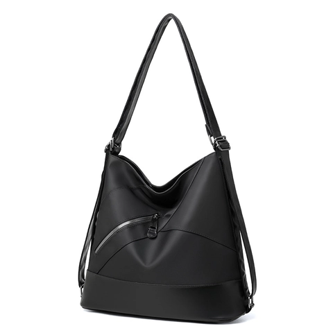 Borsa A Spalla Donna Multifunzionale Nylon Impermeabile Grande Capacità Zaino Tracolla Borsa Da Viaggio Versatile