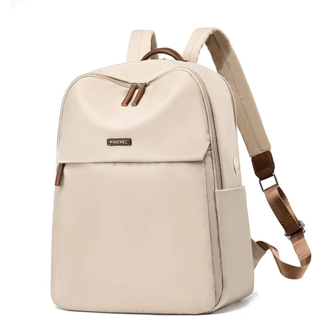 Mode Dames Rugzak Grote Capaciteit Waterdicht Polyester Reistas Met Laptopvak En Bagageriem