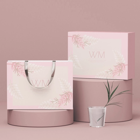 Luxury Gift Box And Handbag Packaging Elegant Cardboard Ribbon Bow For Mother Day Birthday Wedding Valentine Party