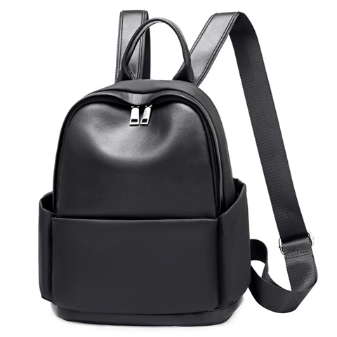 Zaino Donna Tessuto Oxford Moda Grande Capacità Impermeabile Casual Viaggio Borsa Tasche Multiple Stile Coreano Leggero