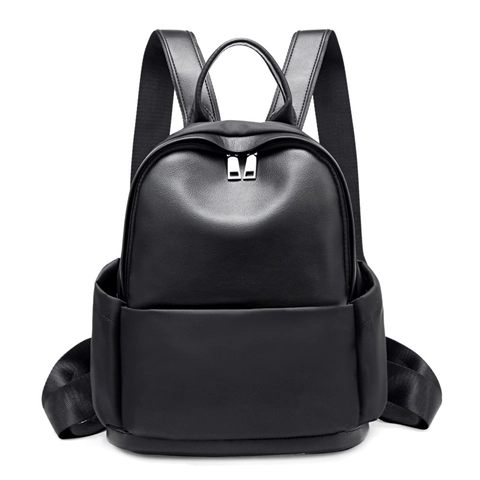 Zaino Donna Tessuto Oxford Moda Grande Capacità Impermeabile Casual Viaggio Borsa Tasche Multiple Stile Coreano Leggero