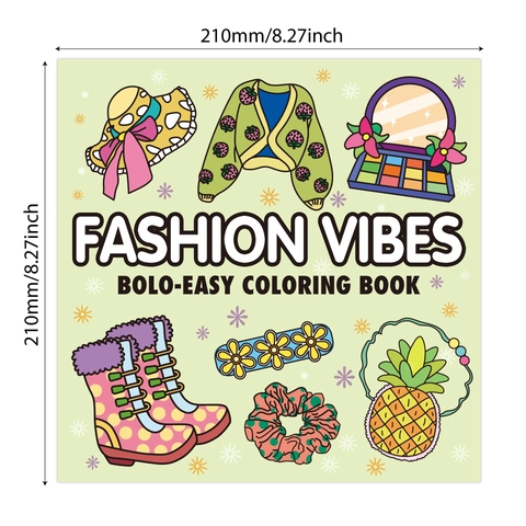 Easy Coloring Book Simple Bold Lines Patterns Stress Relief Relaxing Drawing For Kids Teens Adults Offset Paper