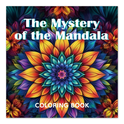 Libro Da Colorare Mandala Adulti Antistress Meditazione Artistica Blocco Da Disegno