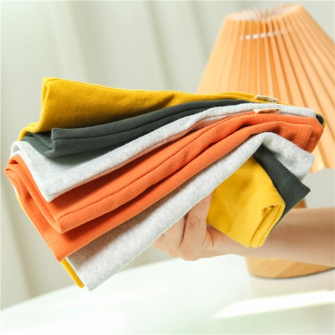 Scaldacollo In Cotone E Spandex Tinta Unita Sciarpa Morbida Traspirante Elastica Per Inverno All Aperto Donne Uomini