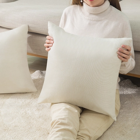 Pillow Insert Square Cushion Inner PP Cotton Filling Soft Plump Sofa Couch Bed Home Decor Nordic Style White