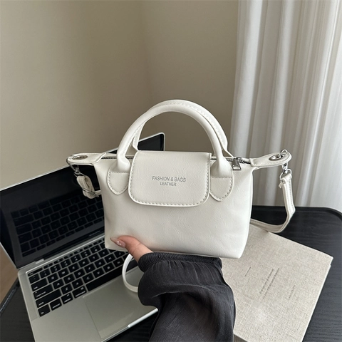 Dames Mode Dumpling Tas Casual Veelzijdige Enkele Schoudertas High-End Handtas Pendelen Crossbody Tas PU Leer