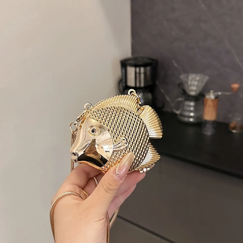 Butterfly Star Fish Shape Metal Evening Bag Rhinestone Inlaid Mini Crossbody Clutch Women Party Wedding Fashion Unique Accessory