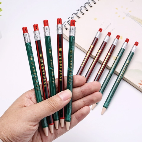 Mechanical Pencil 2.0 2B Thick Lead Sharpen-Free Plastic Drawing Sketching Writing Stationery For Students