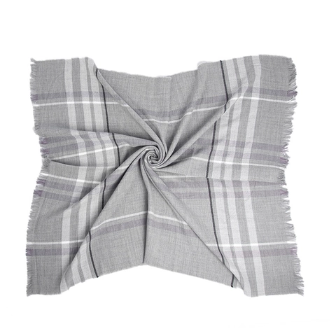 Sciarpa A Quadri Da Donna Acrilico Effetto Cashmere Spessa Calda Scialle Invernale Con Frange Retrò Britannico