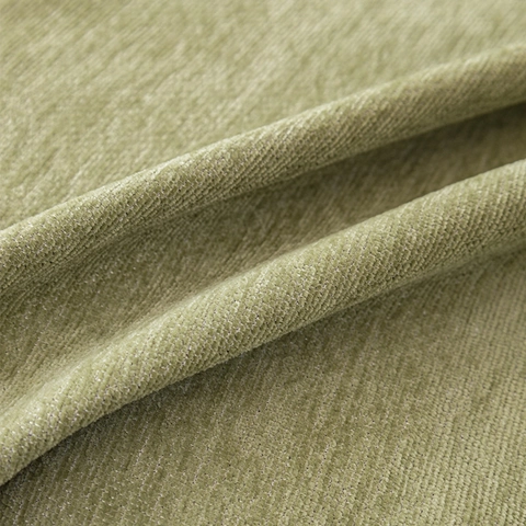 Copridivano in Ciniglia a Tinta Unita Con Nappine Antigraffio Fronte Retro Jacquard Protezione per Soggiorno
