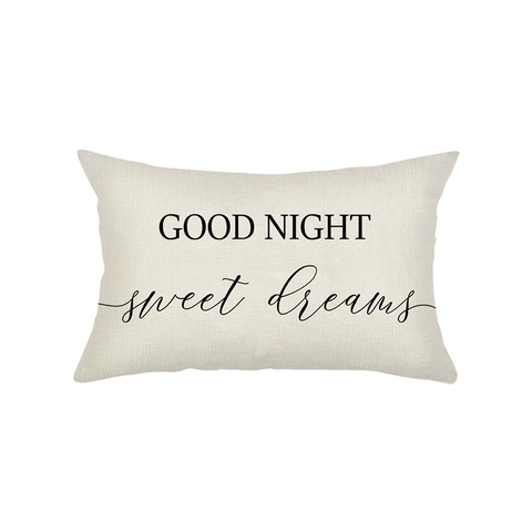 Thanksgiving Letter Print Decorative Pillow Covers Polyester Linen Look Cushion Case For Sofa Home Decor Typography