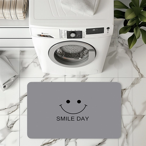 Tappetino Da Bagno In Terra Di Diatomee Assorbente Antiscivolo Asciugatura Rapida Tappeto Da Pavimento Bagno Cucina Casa