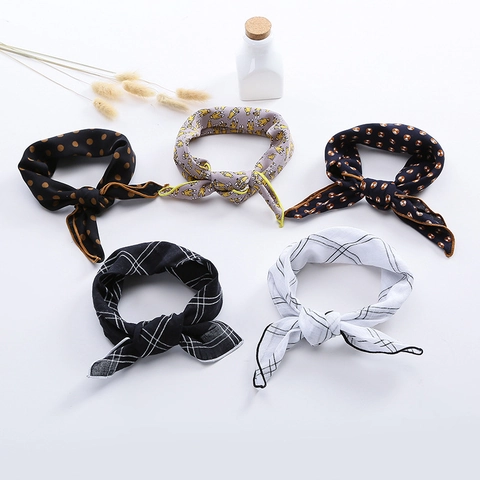 Sciarpa In Cotone E Lino Per Bambini Quadri Pois Foulard Decorativo Caldo Per Neonati E Bimbi