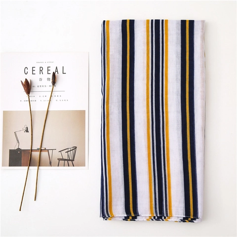 Women Long Scarf Shawl Bali Yarn Polyester Striped Butterfly Floral Print Breathable Sun Protection Beach Wrap Soft