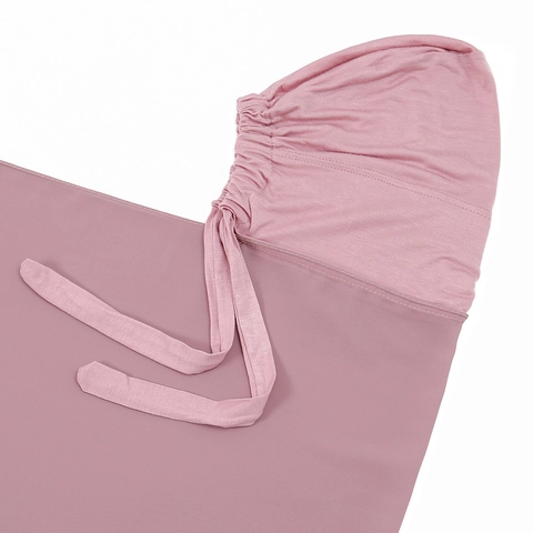 Women Muslim Integrated Hijab Scarf With Modal Inner Cap Artificial Pearl Chiffon Solid Color Long Wrap Modest Headwear