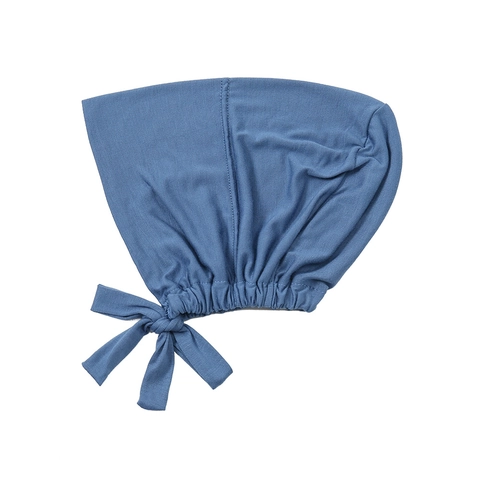Adjustable Modal Mercerized Cotton Hijab Undercap Tie Back Muslim Bonnet Solid Color Women Chemo Hat Turban Headwear